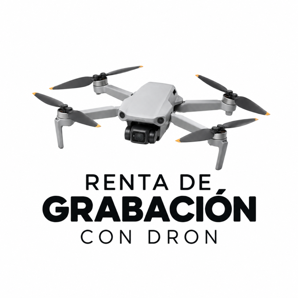 renta de grabación con dron